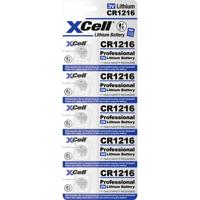 XCell Knoopcel CR1216 3 V 5 stuk(s) 30 mAh Lithium CR1216-B5