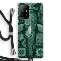 Haeckel Cubomedusae: Oppo A95 5G Transparant Hoesje met koord