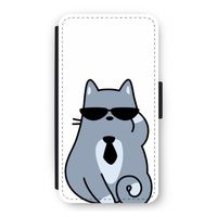Cool cat: iPhone 11 Pro Flip Hoesje
