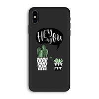Hey you cactus: iPhone XS Biologisch afbreekbaar hoesje