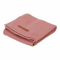 Little Dutch swaddle doek 120 cm Pure Pink Blush Maat - thumbnail