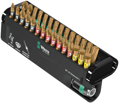 Wera Bit-Check 30 Diamond 1, 30 -delig - 1 stuk(s) - 05057431001