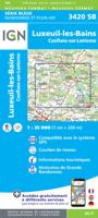 Wandelkaart - Topografische kaart 3420 SB - Serie Bleue Luxeuil-les-Bains, Conflans-sur-Lanterne | IGN - Institut Géographique National Wandelkaart - Topografische kaart 3420 SB - Serie Bleue Luxeuil-les-Bains, Conflans-sur-Lanterne | IGN - Institut Géographique National