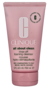 Clinique Rinse-Off Foaming Cleanser Make-up verwijderaar en reiniger 150 ml Dames
