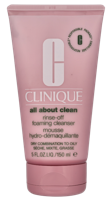 Clinique Rinse-Off Foaming Cleanser Make-up verwijderaar en reiniger 150 ml Dames