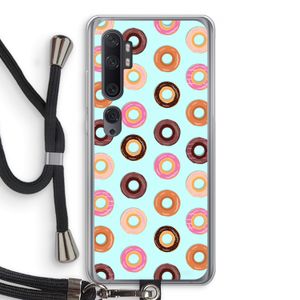 Donuts: Xiaomi Mi Note 10 Pro Transparant Hoesje met koord