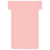 T-kaart Nobo nr.2 48mm roze 100 stuks
