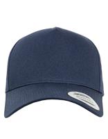 Flexfit FX7707 5-Panel Curved Classic Snapback - Navy - One Size