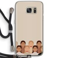 Girls girls girls: Samsung Galaxy S7 Transparant Hoesje met koord