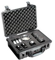 Peli 1500 case, vakken, zwart, 42.5 x 28.4 x 15.5 cm - thumbnail