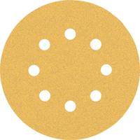 Bosch Accessoires Expert C470 schuurpapier voor excenterschuurmachines 125 mm, 8 gaten, K80 5-delig - 2608900805