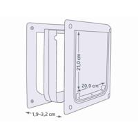 Kattenluik Trixie Wit Plastic 25 × 29 CM