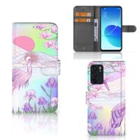 OPPO Reno6 5G | Telefoonhoesje | Met pasjeshouder | Bird