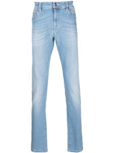 Sartoria Tramarossa jean slim à taille basse - Bleu