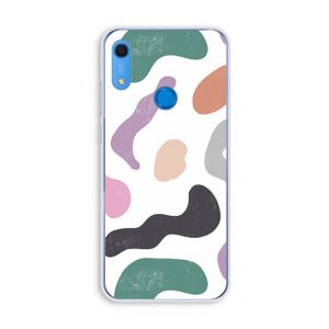 Memphis Shapes: Huawei Y6s Transparant Hoesje