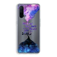 Stars quote: OnePlus Nord CE 5G Transparant Hoesje