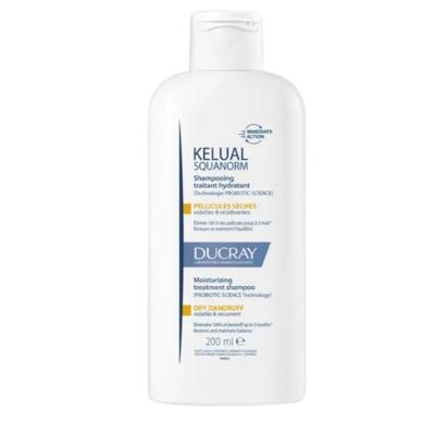 Ducray Squanorm Hydraterende Verzorgende Shampoo Droge Schilfers 200ml