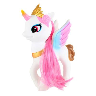 Dream Horse eenhoorn met lang haar, 13cm