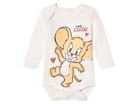 Baby romper Looney Tunes of Tom en Jerry (Wit, 62-68)
