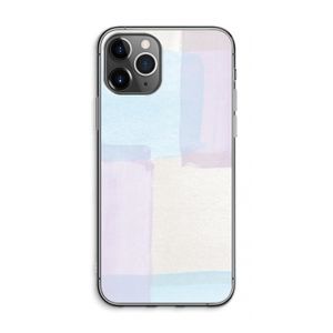 Square pastel: iPhone 11 Pro Max Transparant Hoesje