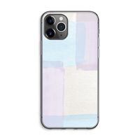Square pastel: iPhone 11 Pro Max Transparant Hoesje