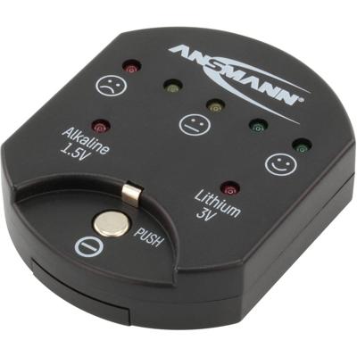 Ansmann Batterijtester Button cell Meetbereik (batterijtester) 1.5 V, 3 V Batterij 1900-0035
