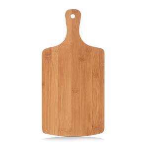 Zeller Bamboe houten snijplank met handvat - 40 x 19,5 cm - Snijplanken - Serveerplanken