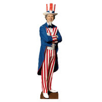 Uncle Sam versiering bord - thumbnail