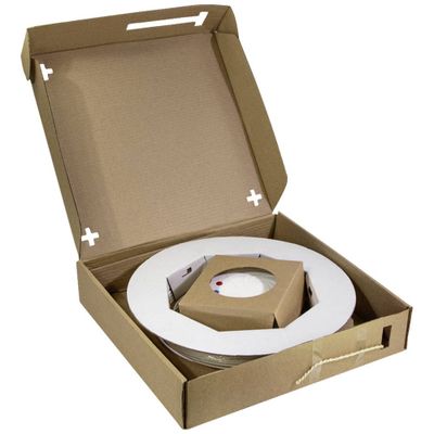 LogiLink FB2SC50 Glasvezel Optische vezel Aansluitkabel 50 m Wit [2x SC APC-bus - 2x SC/APC 8°-stekker] 9/125 µ Singlemode OS2