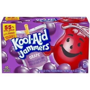 Kool Aid Kool-Aid -Jammers GrapeFlavored Drink 10-pack