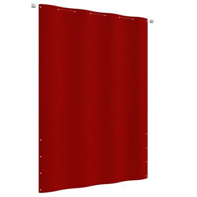 VidaXL Balkonscherm 160x240 cm oxford stof rood