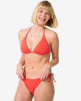 HEMA Dames Triangel Bikinitop Koraal (koraal)