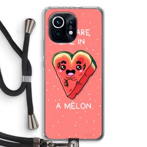 One In A Melon: Xiaomi Mi 11 Transparant Hoesje met koord