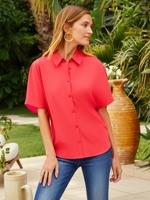 Studio Anneloes Barb Blouse 12658 Blouse 2800 Coral Red