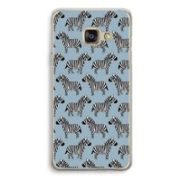 Zebra: Samsung Galaxy A3 (2016) Transparant Hoesje