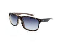 H.I.S zonnebril 98112 rechthoekig cat.3 gepolariseerd heren bruin - thumbnail