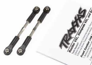 Turnbuckles, camber link, 49mm (82mm center to center) (rear) (TRX-3643)