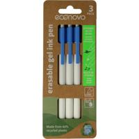Econovo Gelpennen uitwisbaar blauw