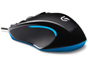 Logitech Gaming G300s Gaming-muis USB Optisch Zwart 9 Toetsen 2500 dpi Geïntegreerd profielgeheugen