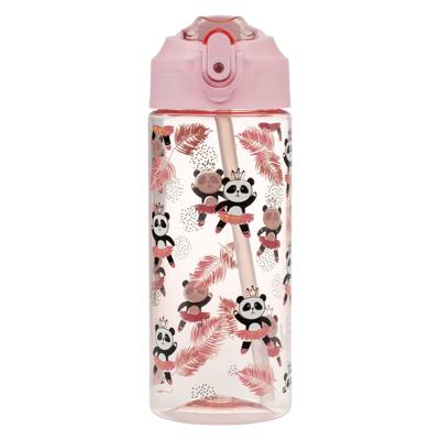 Baagl Panda Drinkfles 500ml met Rietje