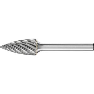 PFERD TOOLS 21122782 Freesstift Spitsboog Lengte 65 mm Afmeting, Ø 12 mm Werklengte 25 mm Schachtdiameter 6 mm