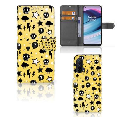 Telefoonhoesje met Naam OnePlus Nord CE 5G Punk Geel Telefoonhoesje met Naam OnePlus Nord CE 5G Punk Geel