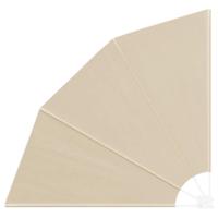 Balkon Privacy Scherm Beige 160 x 160 cm Stof