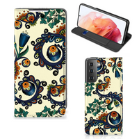 Telefoon Hoesje Samsung Galaxy S21 Barok Flower - thumbnail