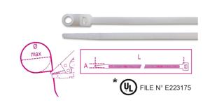 Beta Bmbh3076-Nylon Bindstrips Bevestigings. - BMBH3076