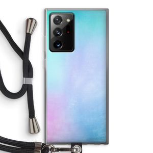 mist pastel: Samsung Galaxy Note 20 Ultra / Note 20 Ultra 5G Transparant Hoesje met koord