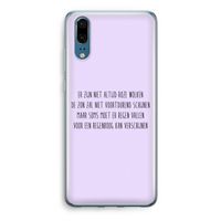 Regenboog: Huawei P20 Transparant Hoesje