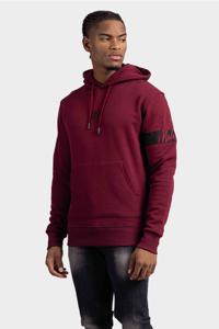 Malelions Captain Hoodie 2.0 Heren Rood/Zwart - Maat XS - Kleur: RoodZwart | Soccerfanshop