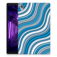 Lenovo Tab M10 HD (2de generatie) Hippe Hoes Waves Blue