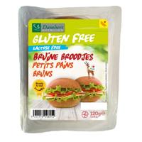 Damhert Bruine broodjes gluten vrij